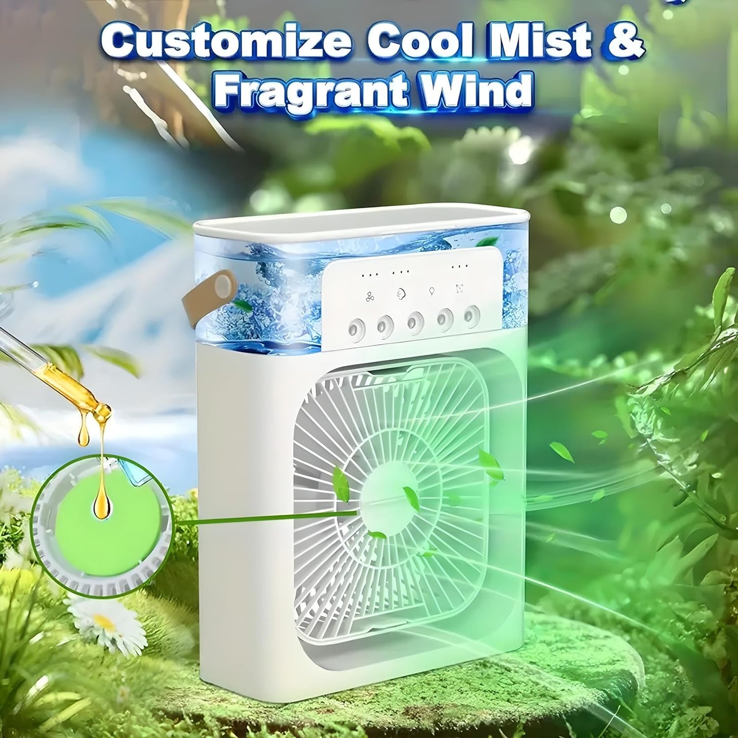 Portable Air Conditioner Fan Evaporative Air Cooler